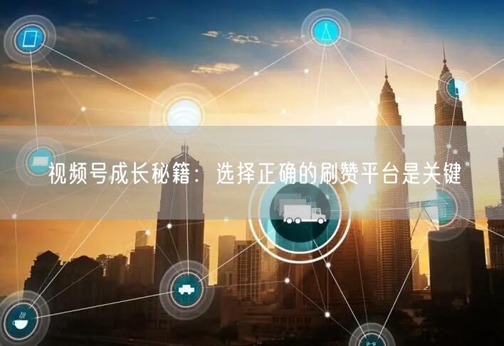视频号成长秘籍：选择正确的刷赞平台是关键