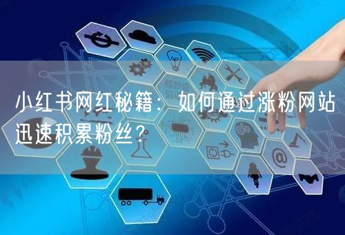 小红书网红秘籍：如何通过涨粉网站迅速积累粉丝？
